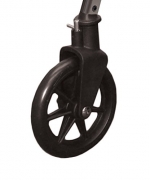 Able Life 2 Piece Locking Swivel Wheel Kit, Black, 1.6 Pound