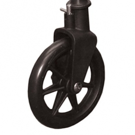 Able Life 2 Piece Locking Swivel Wheel Kit, Black, 1.6 Pound