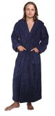 Hood n Full Style Ankle Length Thick Hooded Turkish Cotton Bathrobe