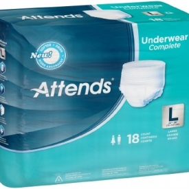 Attends Underwear Super Plus Absorbency with Leakage Barriers