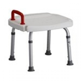 Nova Bath Bench with Red Safety Handle