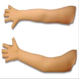 Edema Glove Open Finger Shoulder Length