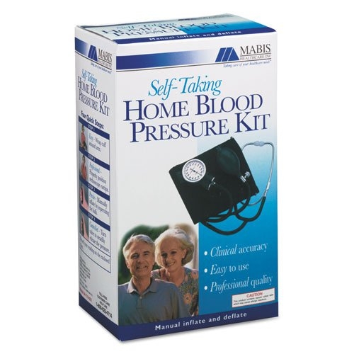 Healthsmart Manual Home Blood Pressure Monitor With Standard Cuff And Stethoscope