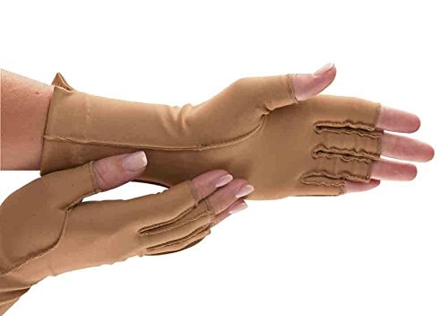 Isotoner Open-Finger Therapeutic Gloves