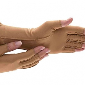 Isotoner Open-Finger Therapeutic Gloves