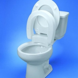 Maddak Raised Toilet Seat Standard Hinged