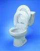 Maddak Raised Toilet Seat Standard Hinged