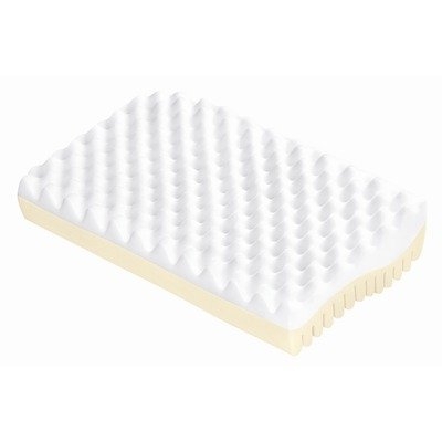 Ortho-Pedic Contoured Pillow with Memory Foam
