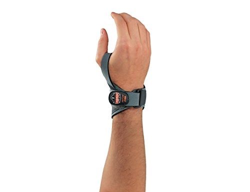 ProFlex 4020 Right Wrist Support, Gray, Medium