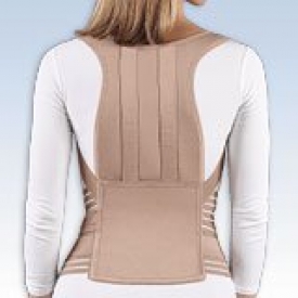 Soft Form Posture Control Brace Back Support Latex Free. Medium